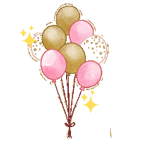 Happy Balloons Sticker by Roxy James