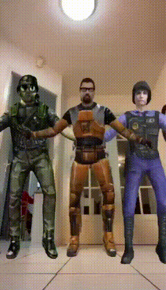 Half Life Dance GIF