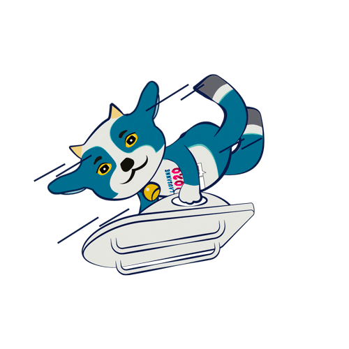 winter olympics wow Sticker by Olympic Channel
