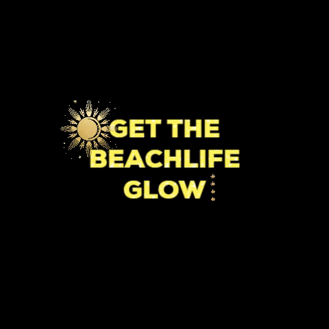 BeachLifeSprayTanning giphygifmaker giphyattribution glow tanning GIF