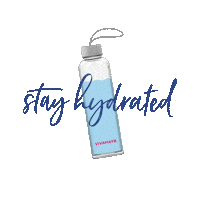 Stay Hydrated Drink Water Sticker by VIVAMAYR