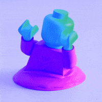 JamesAme funny gif rainbow graffiti GIF