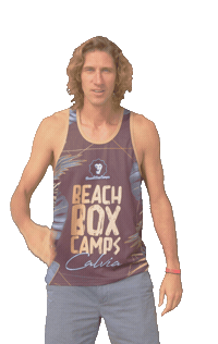 Summer Beachvolley Sticker by beachboxcamps.com
