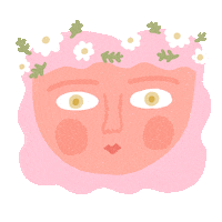 Girl Pink Sticker by micolate