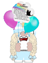 Missing You Pets Sticker