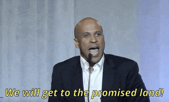 Cory Booker 2020 Race GIF