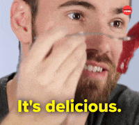 Cranberry Sauce Eating GIF by BuzzFeed