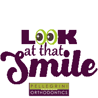Braces Smile Sticker by PellegriniOrthodontics
