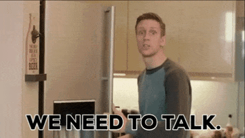 We Need To Talk Fah GIF by FoilArmsandHog