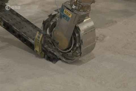 rolling space science GIF by European Space Agency - ESA