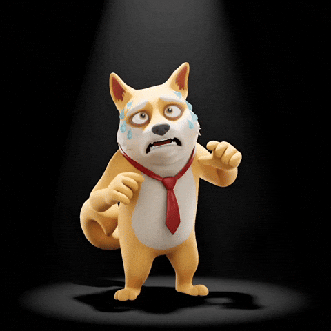 Scared On The Spot GIF by Doge Pound