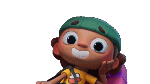 Dont Look Shock Sticker by Mojo Swoptops