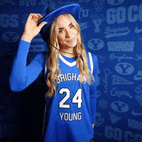 Basketball Cannon GIF by BYU Cougars