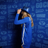 Basketball Cannon GIF by BYU Cougars