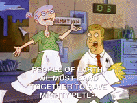 hey arnold nicksplat GIF