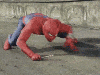 Smash Spider Man GIF