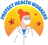 fip_org covid19 healthcare healthworkers Sticker