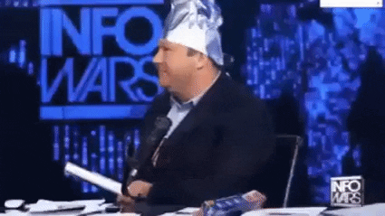 iamciaran infowars alexjones tinfoilhat GIF