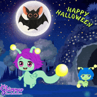 Glow Trick Or Treat GIF by ShimmertheGlowworm