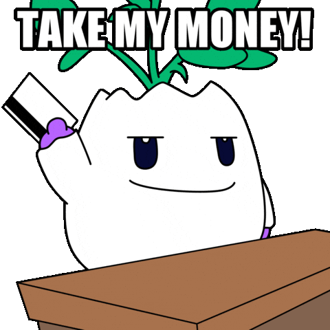 Paying Black Friday Sticker by Magic Eden