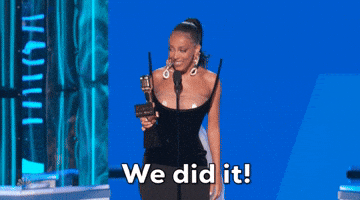 We did it!