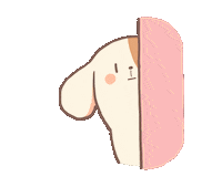 luckynortor dog hello hi puppy Sticker