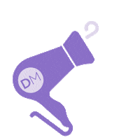 Haircare Hairdryer Sticker by Design.ME Hair