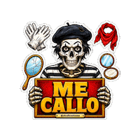 Halloween Skull Sticker