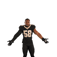 Nfl Sticker by New Orleans Saints