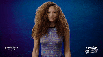 Girl Reaction GIF by I Know What You Did Last Summer