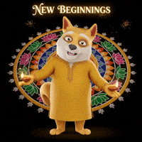Happy Festival Of Lights GIF by Doge Pound