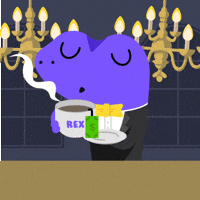 Flexing High Tea GIF by CoinGecko