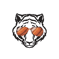 Tiger Vision Sticker by TheMacnabs