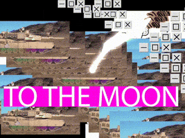 To The Moon GIF by Zoomer