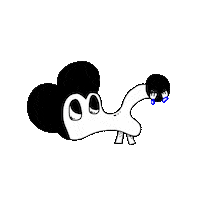 Mickey Sneeze Sticker