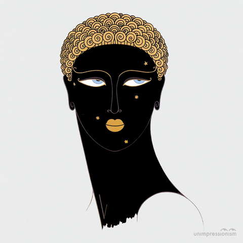 unimpressionism art wtf mood stars GIF