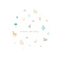 Baby 4 Months Old Sticker by kikki.K