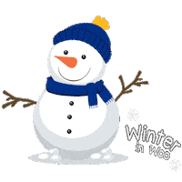 Snow Snowman Sticker by Worcester State University