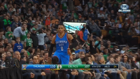 Russell Westbrook Dancing GIF by ESPN
