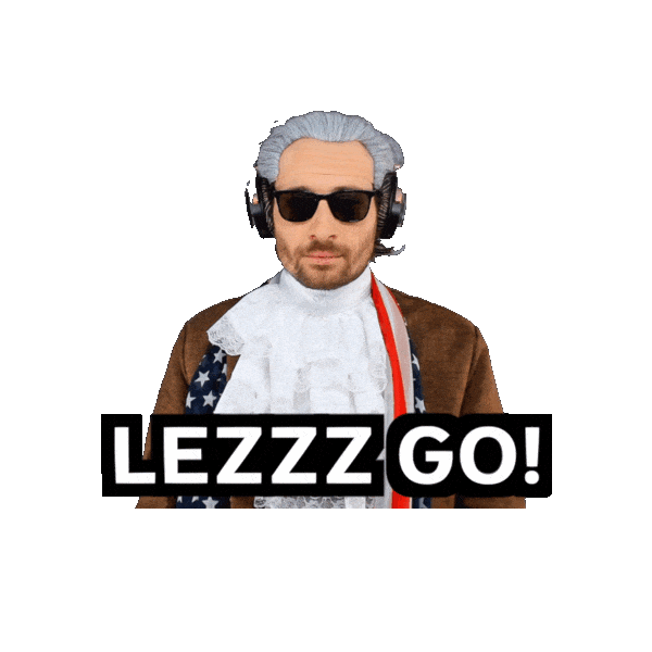 Lets Go Sticker