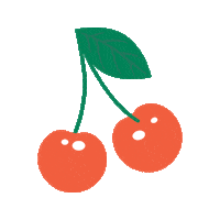 Spring Cherry Sticker by kule