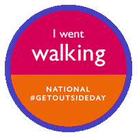Walking Get Outside Sticker by Ordnance Survey
