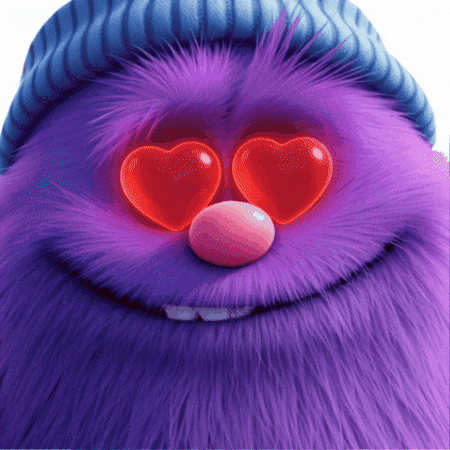 In Love Hearts GIF by The Fuzzlets