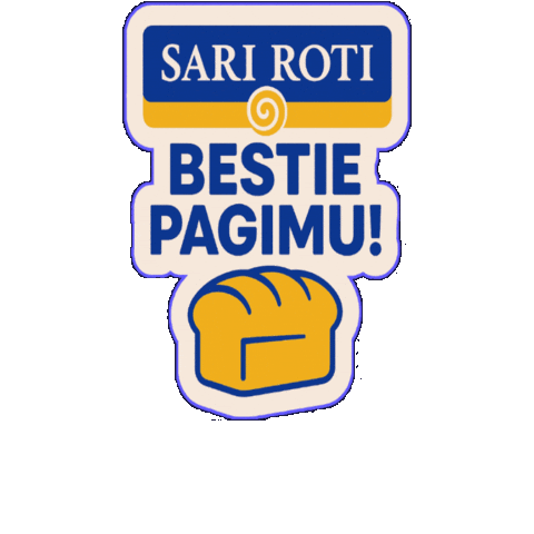 SARIROTIROTINYAINDONESIA giphygifmaker roti sarapan sari roti Sticker