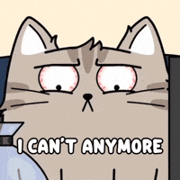 Tired Over It GIF by MESA My Emotional Support Animal