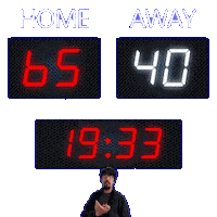 40 Away Sticker