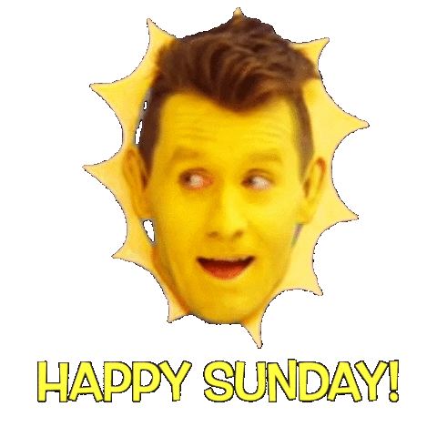 Happy Sunday Morning Sticker by Travis