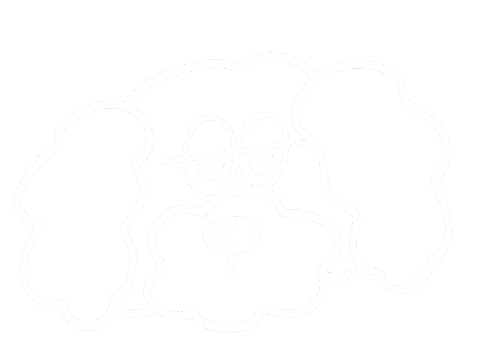 Dog Poodle Sticker