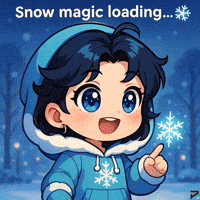 Snow Falling Hana GIF by Persona