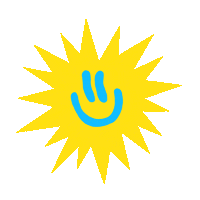 Sun Sticker by Sam Taylor
